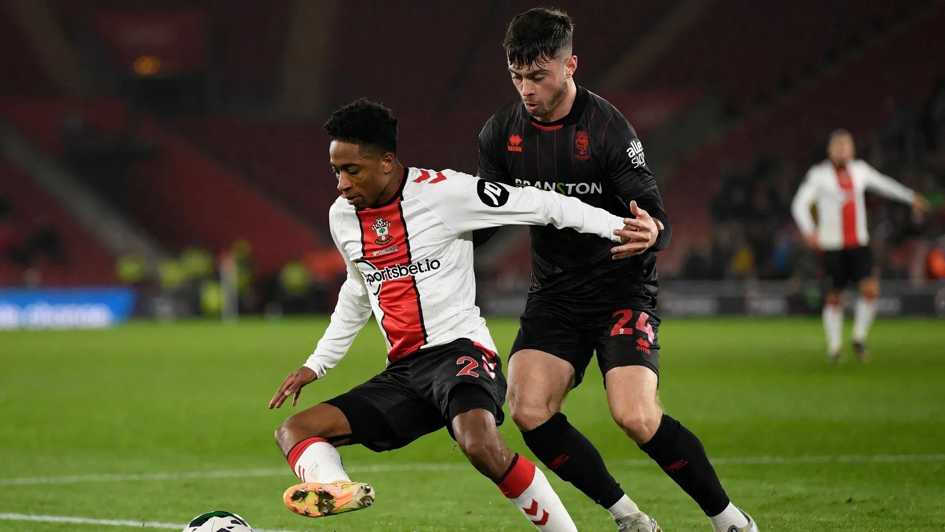 Biểu tượng hoặc sân vận động của Lincoln City, câu lạc bộ cũ của Sean Roughan