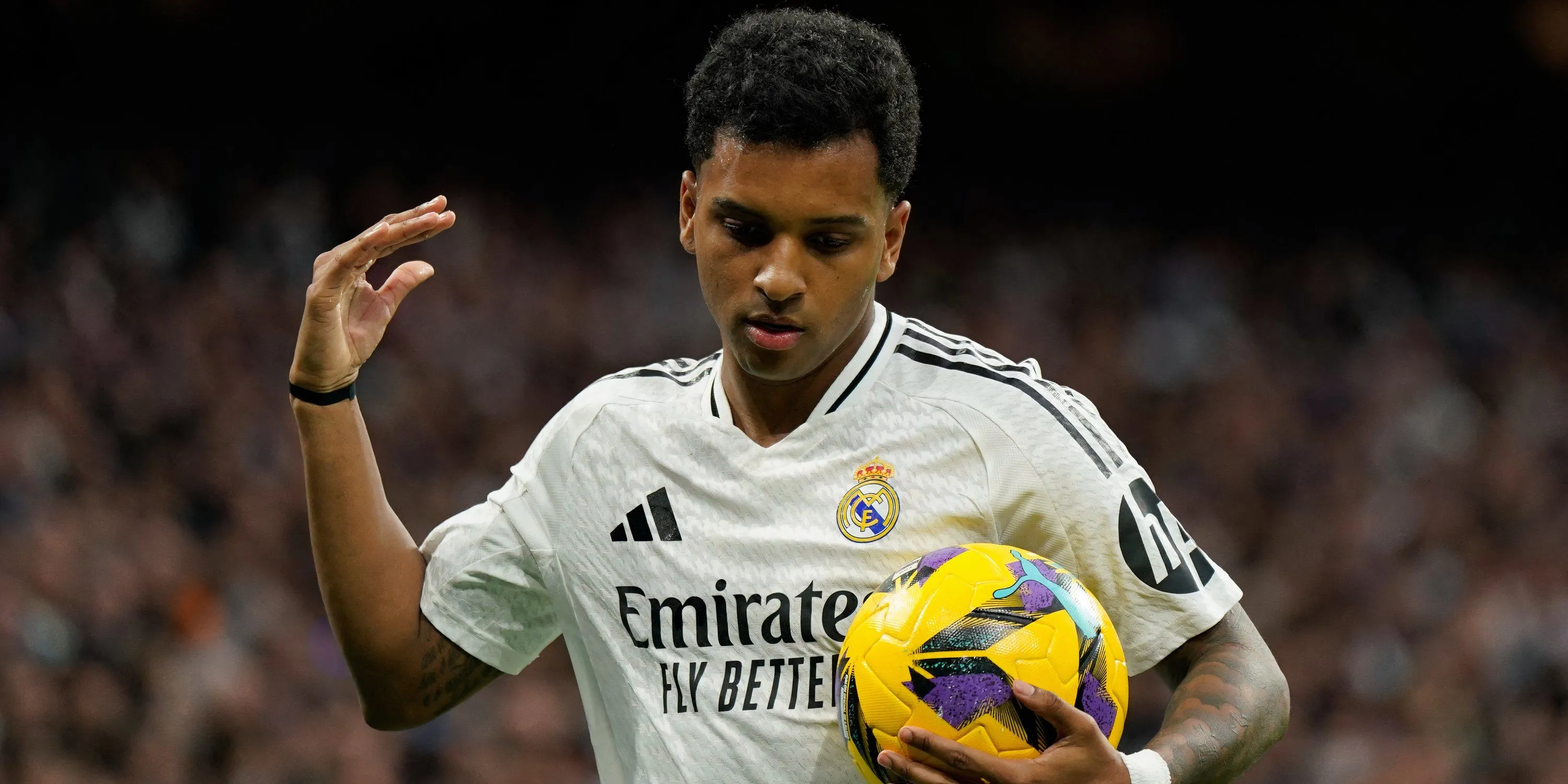 Rodrygo thi đấu cho Real Madrid