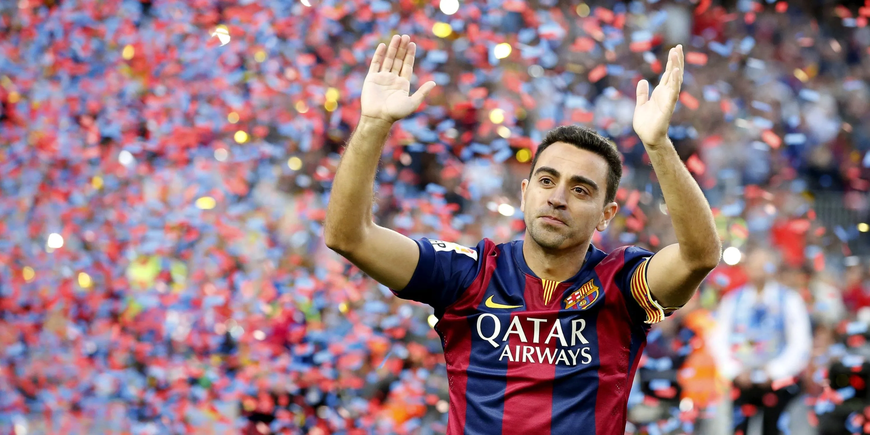 Xavi Hernandez trong màu áo Barcelona