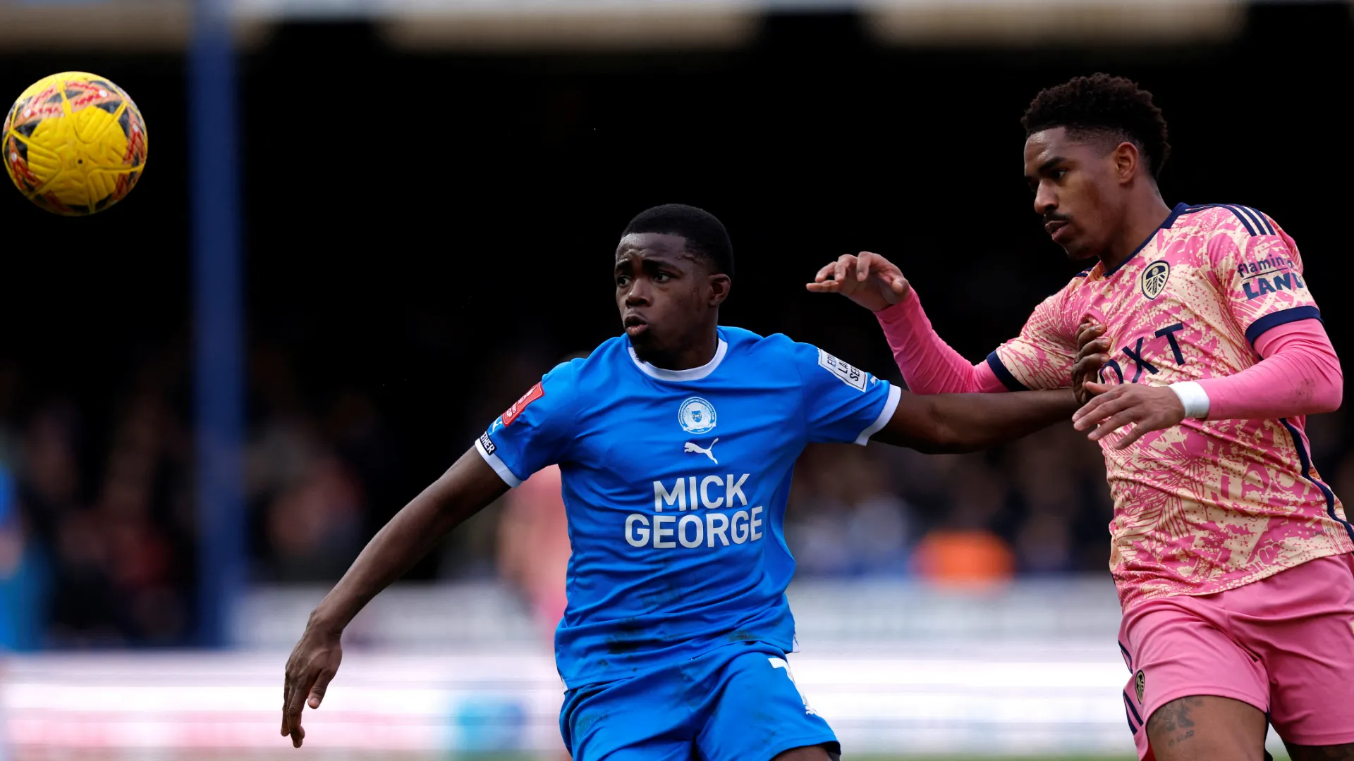 Kwame Poku thi đấu cho Peterborough United