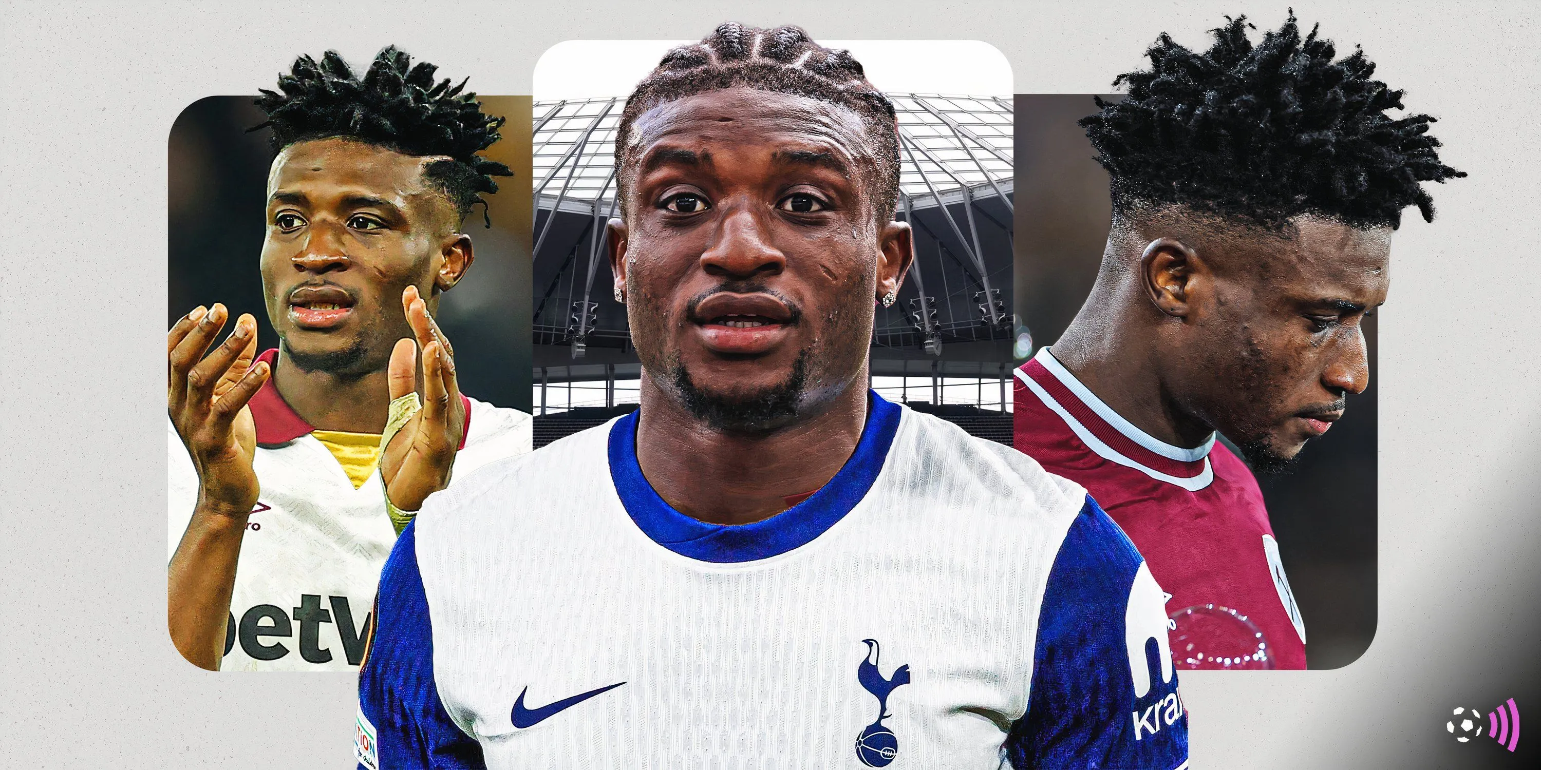Mohammed Kudus trong màu áo Tottenham
