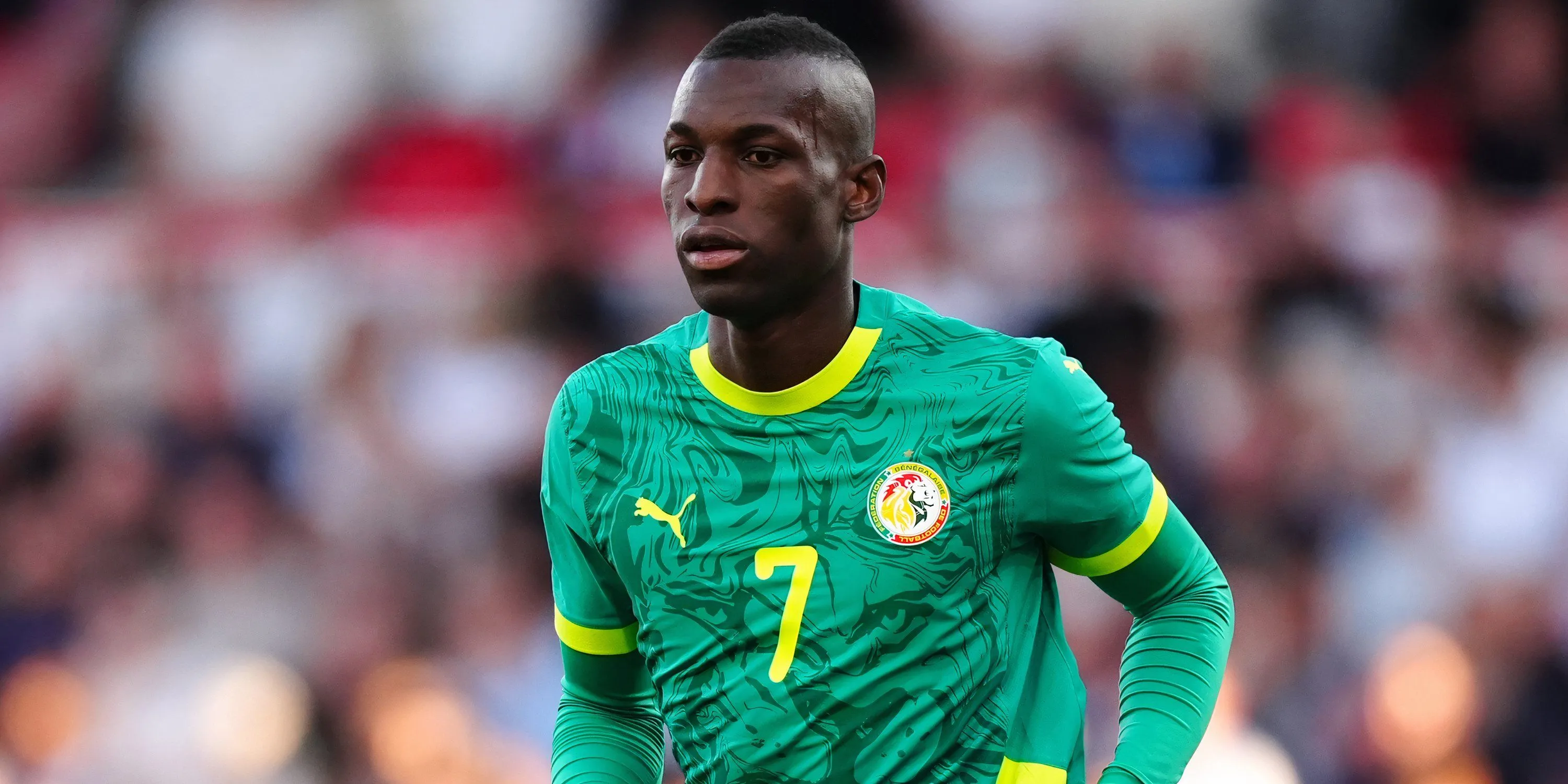 Nicolas Jackson trong màu áo đội tuyển Senegal
