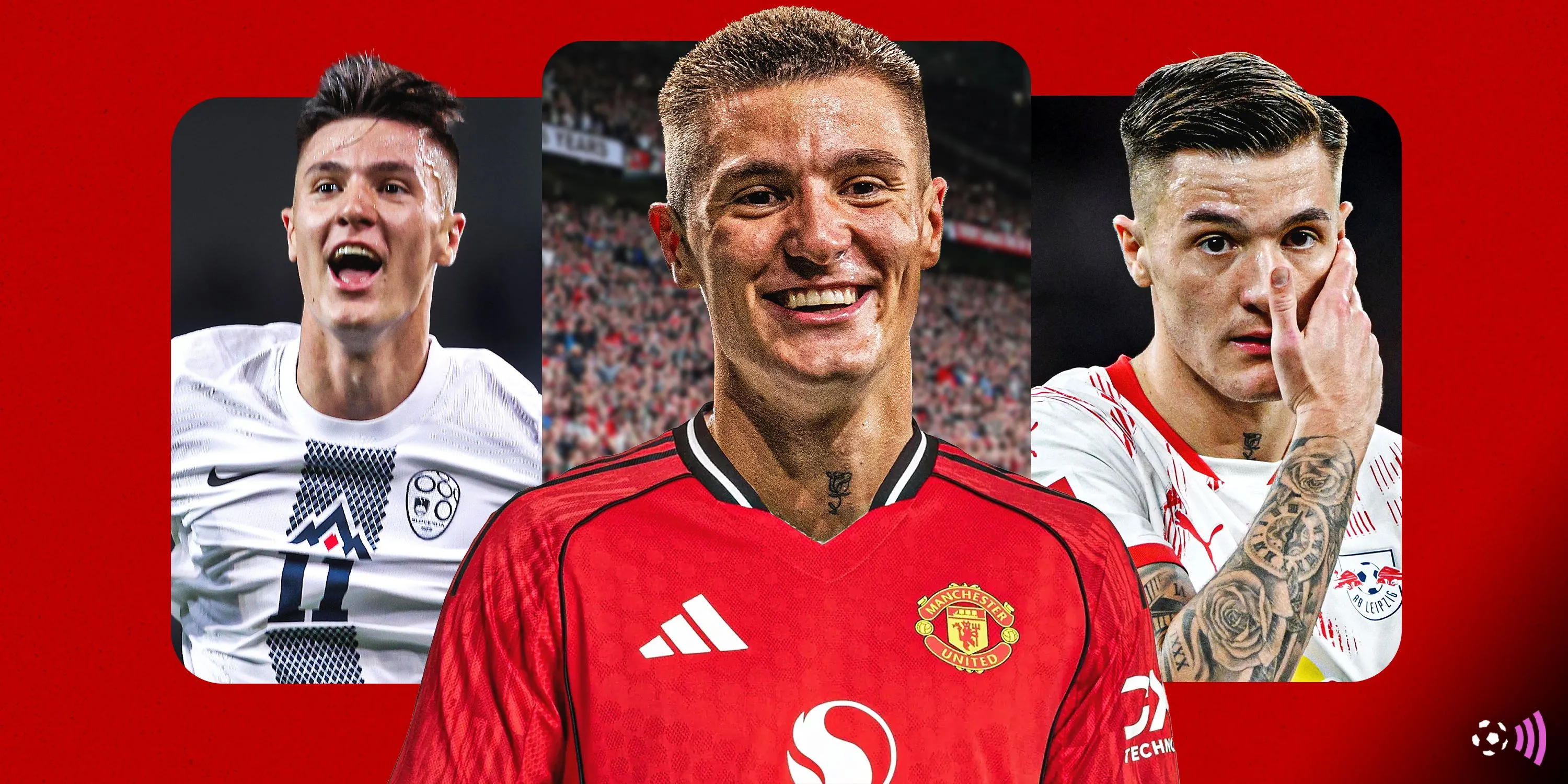 Benjamin Sesko thi đấu tại Premier League cho Manchester United
