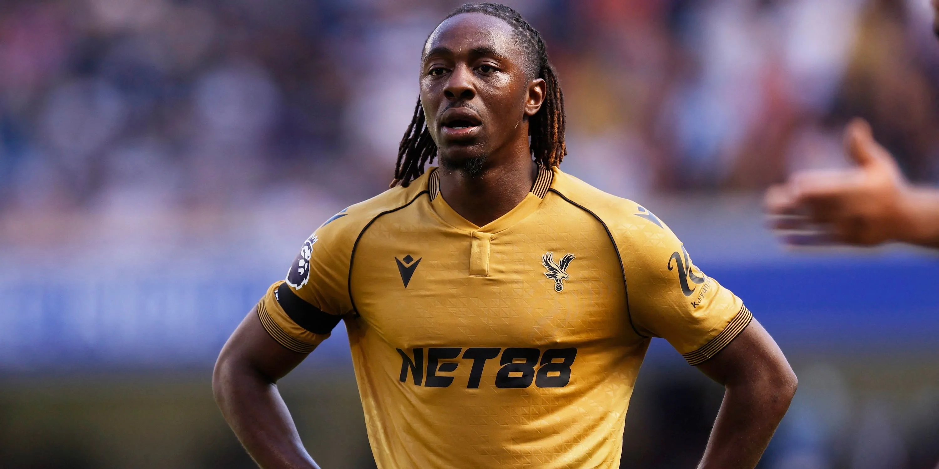 Eberechi Eze trong màu áo Crystal Palace