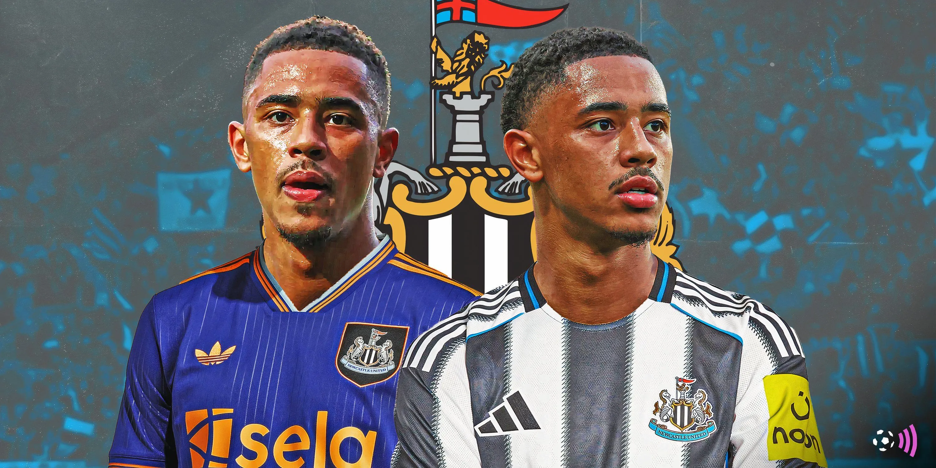 Jacob Ramsey trong màu áo Newcastle United sau khi chuyển đến từ Aston Villa